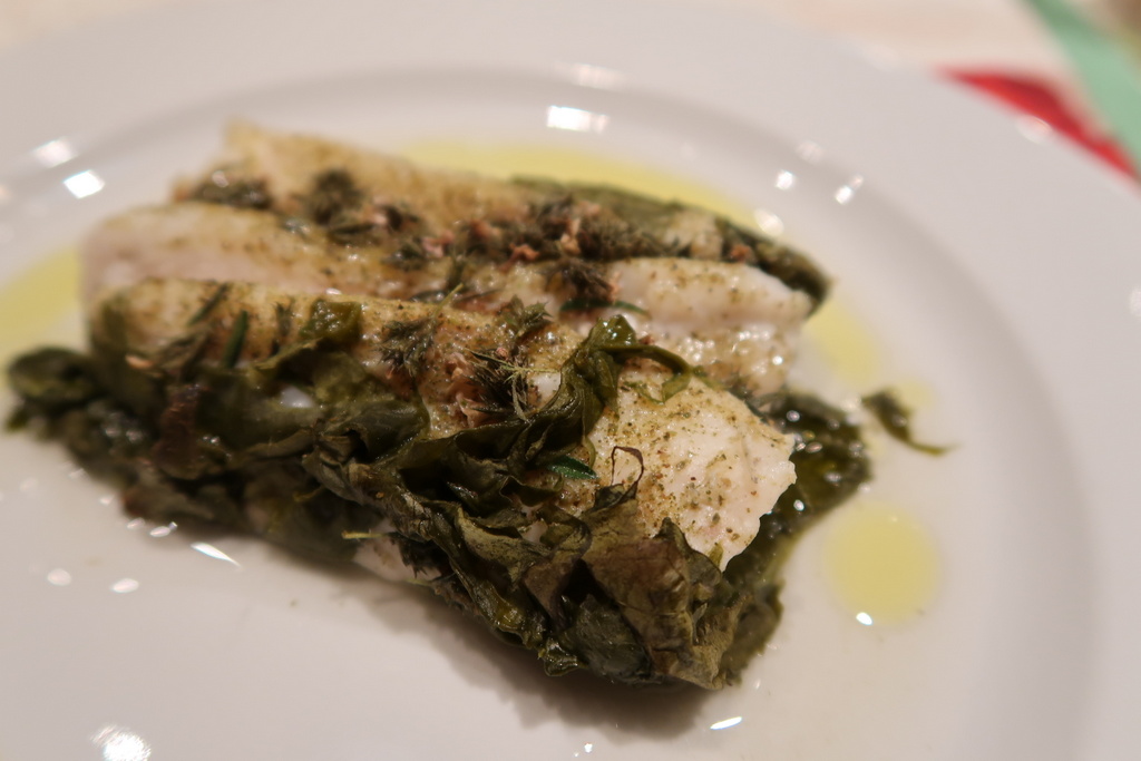 Molí del Casó - fish and herbs dinner