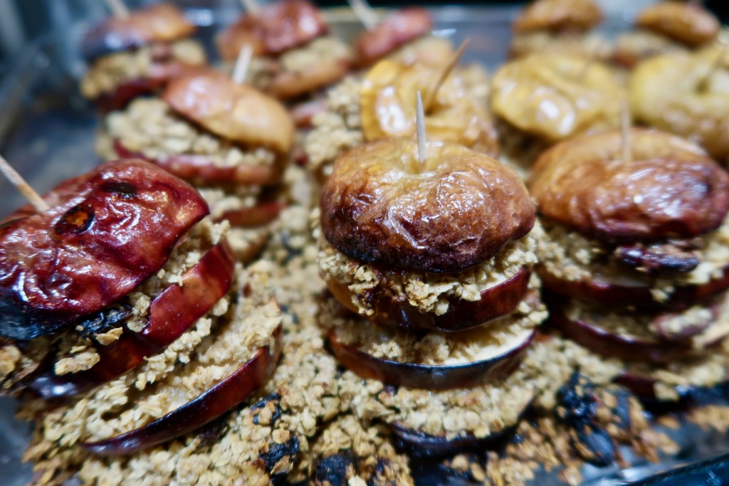 Baked appple stacks Adventure Yogi - Baked appple stacks