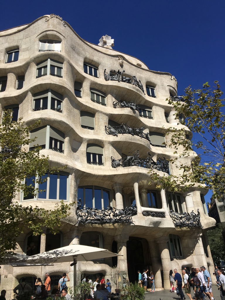 Casa Milà on Passeig de Gràci