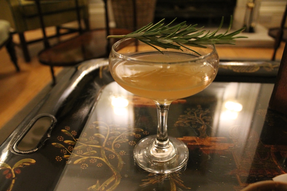 Stapleford Park-cocktail Stapleford Park - pre dinner cocktail