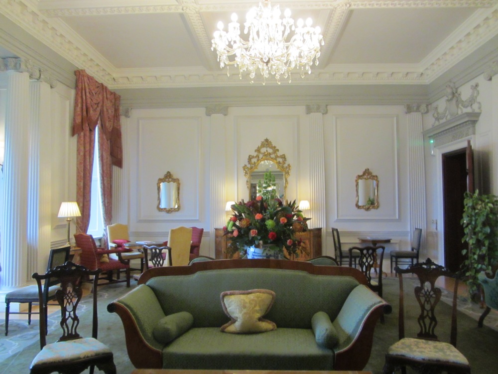 Stapleford Park - lounge 2 Stapleford Park - lounge