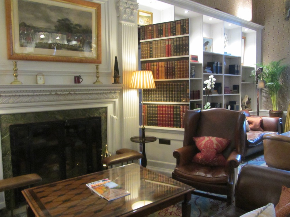 Stapleford Park - old libary Stapleford Park -old library now the bar