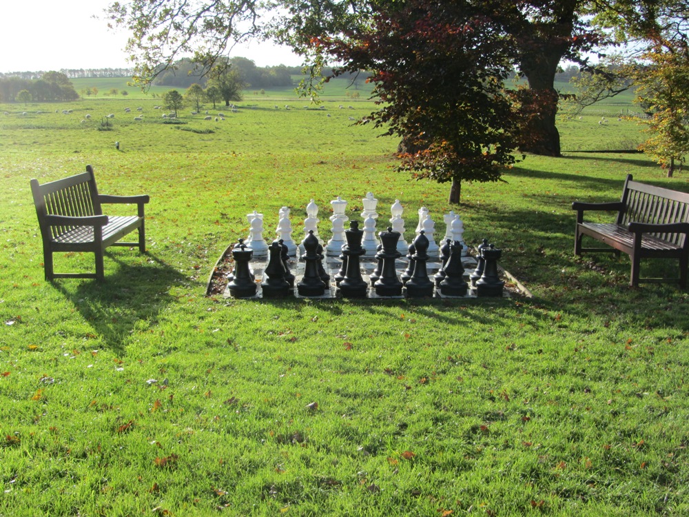 Stapleford Park - outdoor chess 3 Stapleford Park - outdoor chess