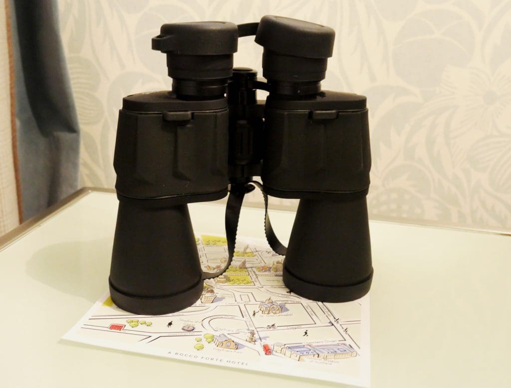 Binoculars Room Balmoral Hotel Edinburgh