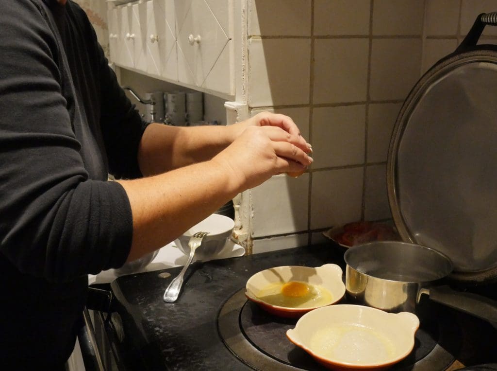 Eggs on the Aga - Pand Hotel Bruges Eggs on the Aga - Pand Hotel Bruges