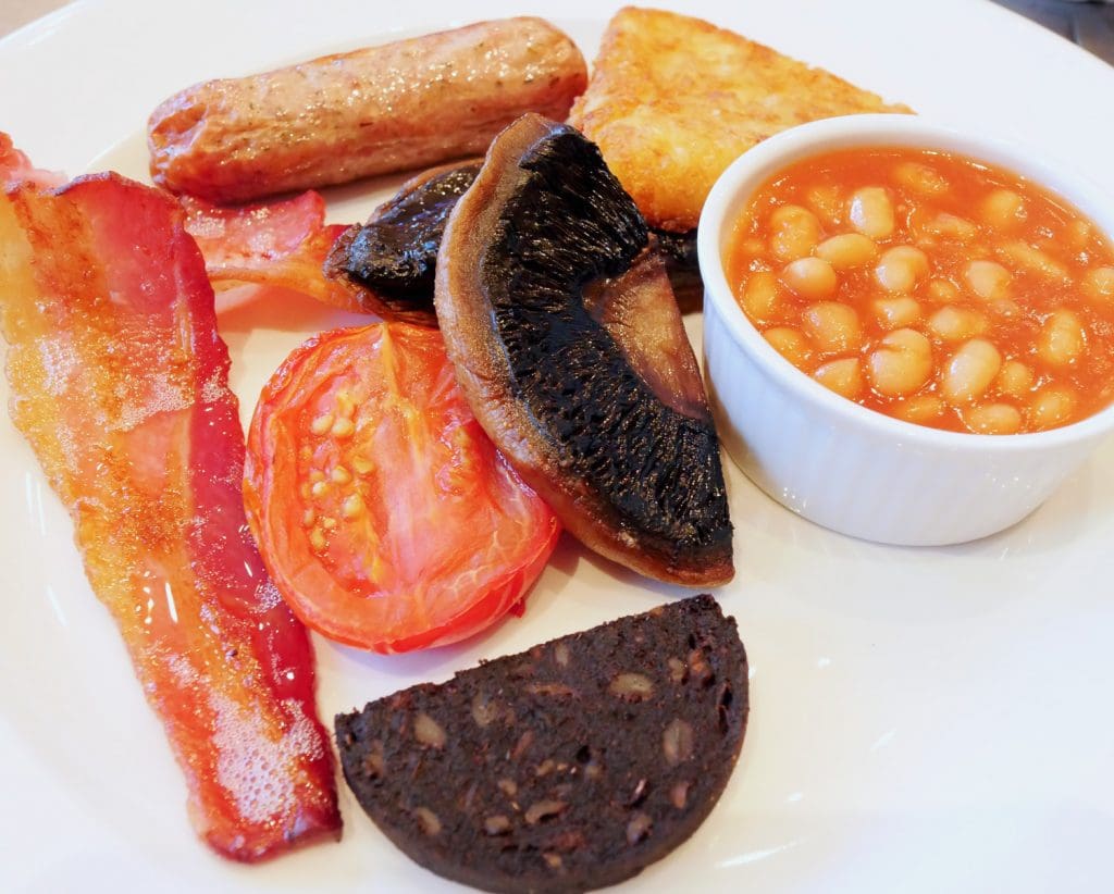 Felix Hotel Cambridge - Breakfast - Full English Felix Hotel Cambridge - Breakfast - Full English