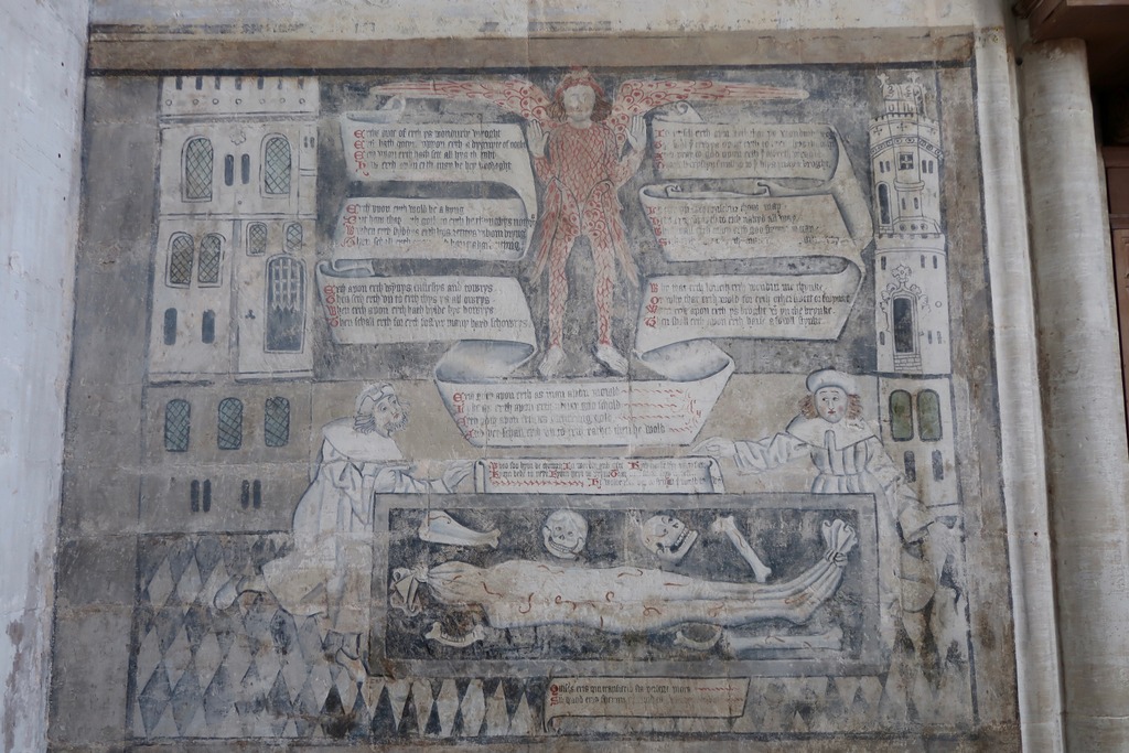 Stratford Guild Chapel wall painting