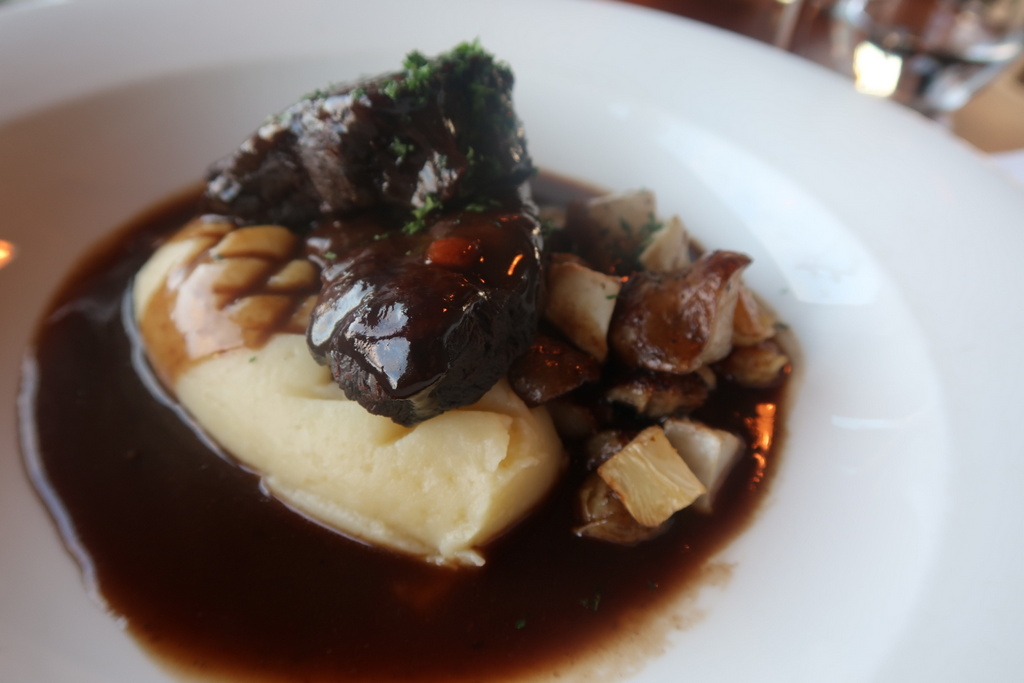 Slow Cooked Blade of Beef The Rooftop Restaurant Stratford - Slow Cooked Blade of Beef