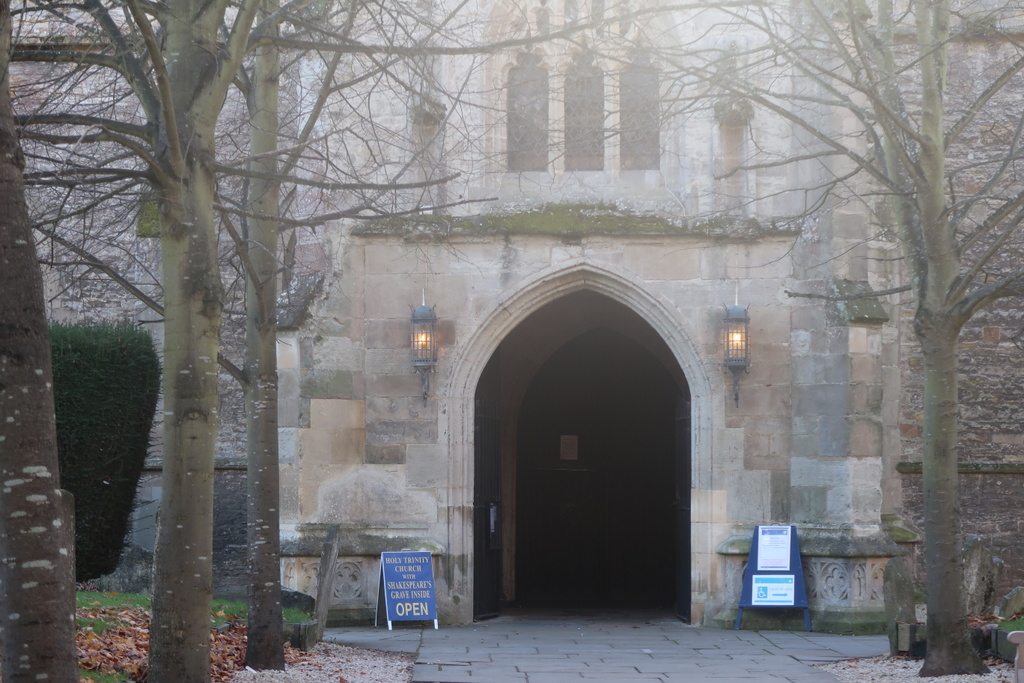 Stratford The Holy Trinity Church entrance