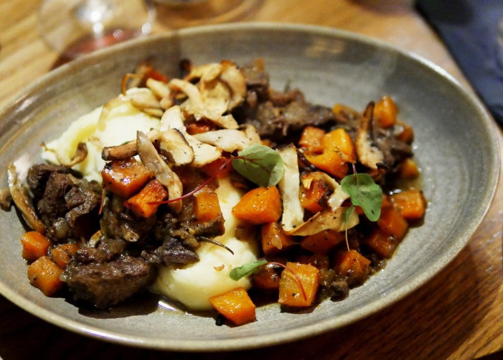 Venison Casserole with Mash - Elements - Edinburgh