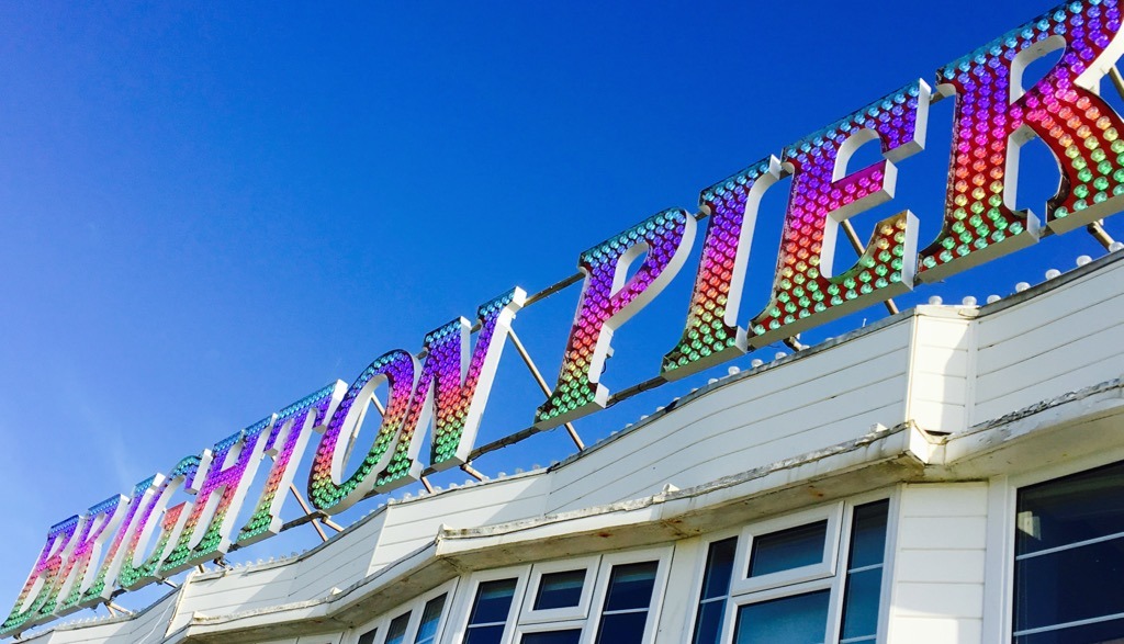 Brighton Palace pier logo