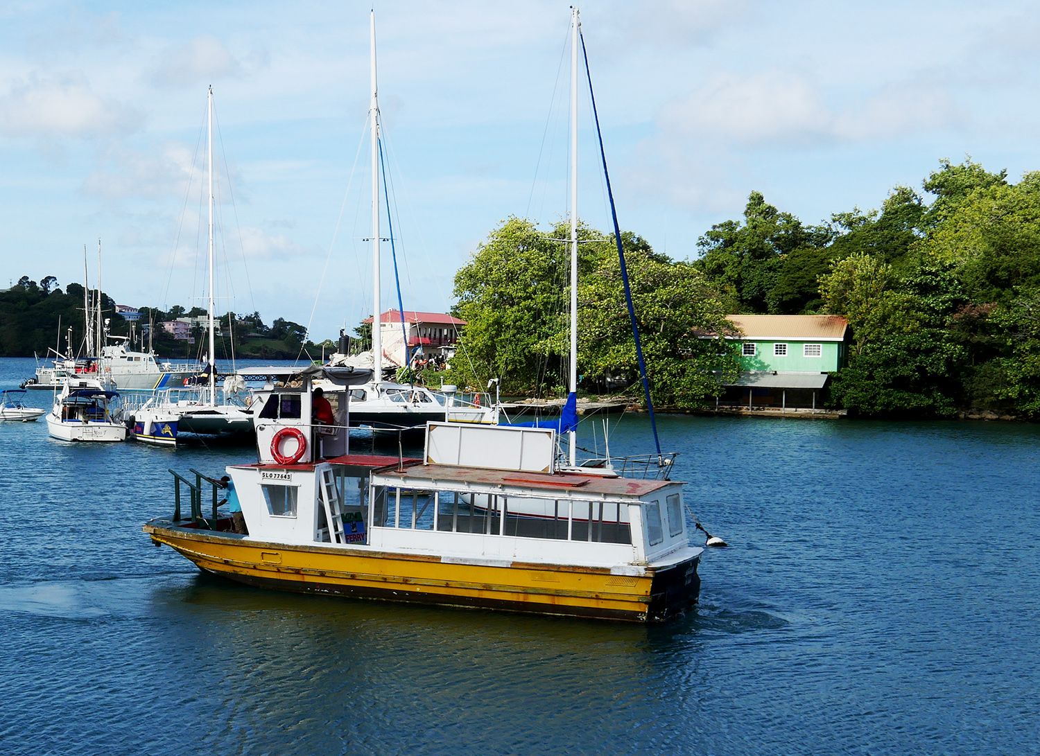 St Lucia Fishing Boat