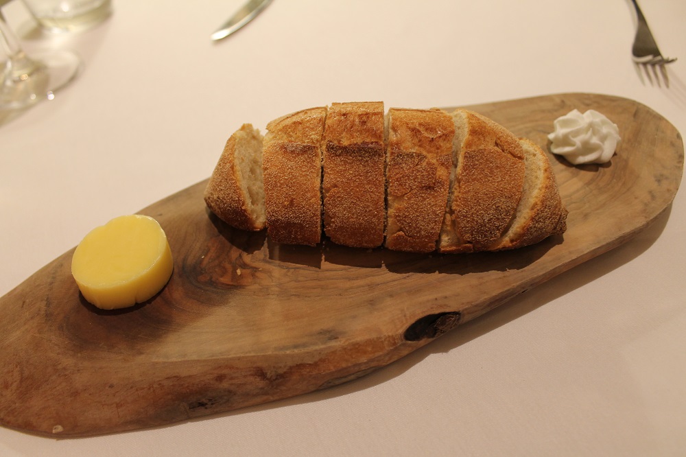 Cotsowld House Hotel - sourdough and beef dripping Citswold House Hotel - sourdough