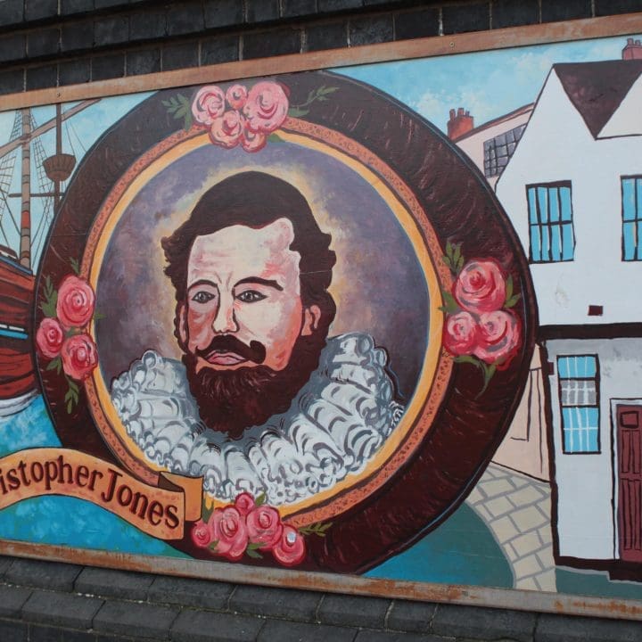 Christopher Jones mural, Harwich