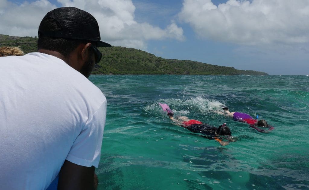 Snorkelling in Rodrigues Island