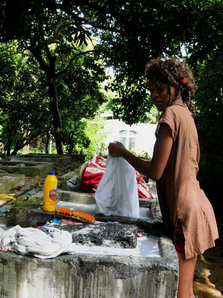Washing - Rodrigues Island, Mauritius