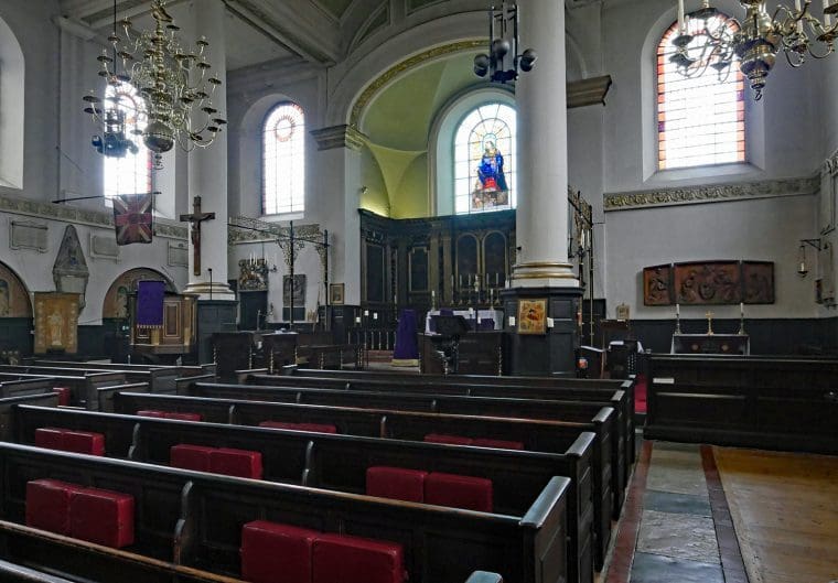 St Marys Rotherhithe Interior