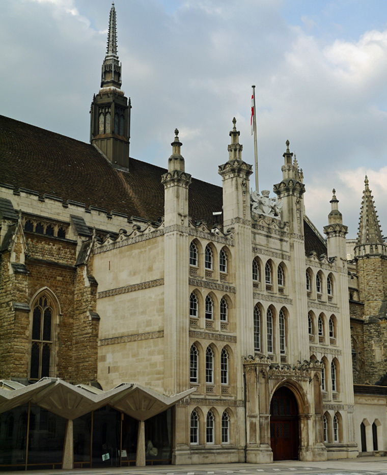 Guildhall, City of London Exterior Guildhall, City of London Exterior