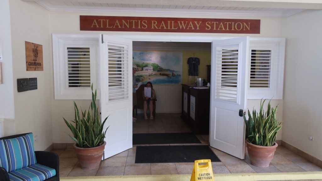 Atlantis Hotel entrance Barbados