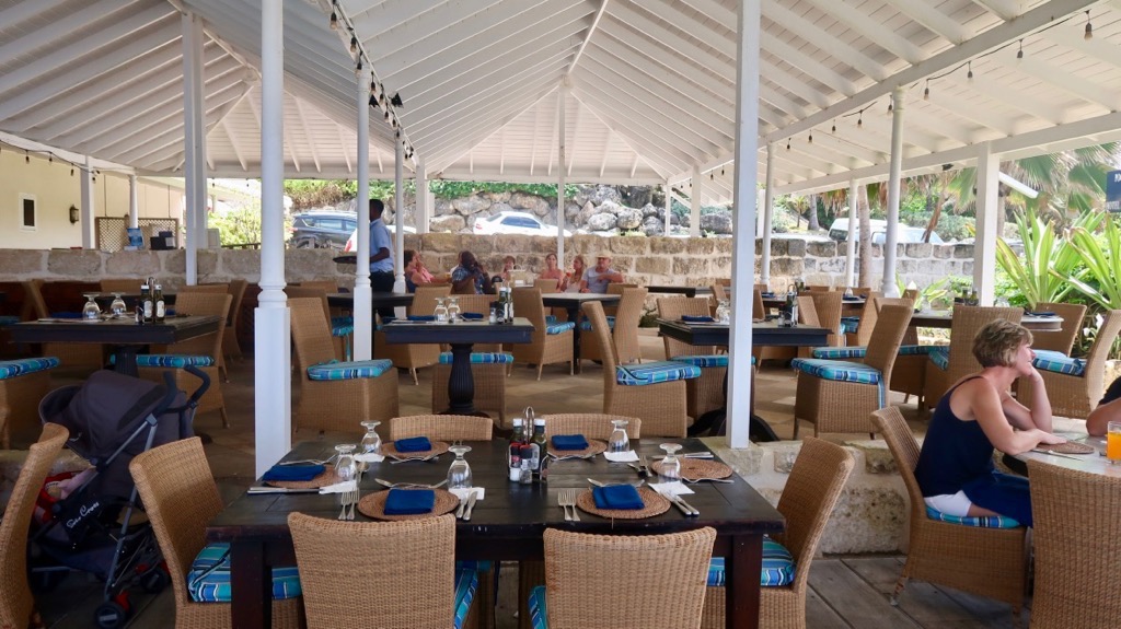 Atlantis Hotel terrace Barbados