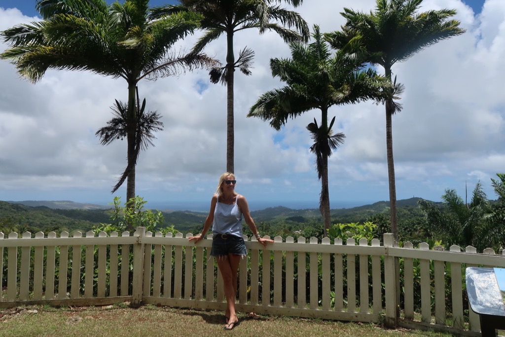 Barbados - view from Welchman Hall Gully