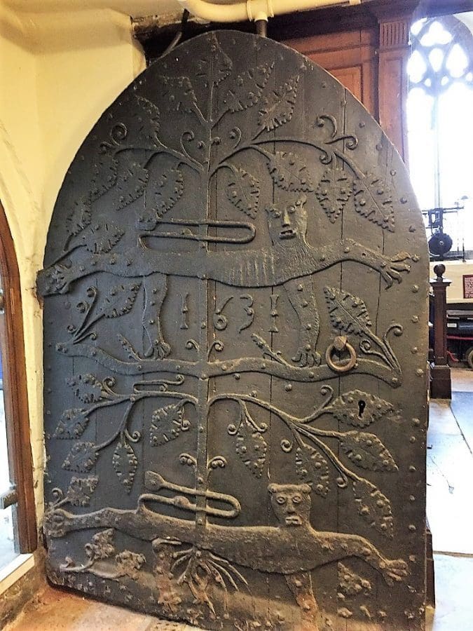 Door of St Saviours Church