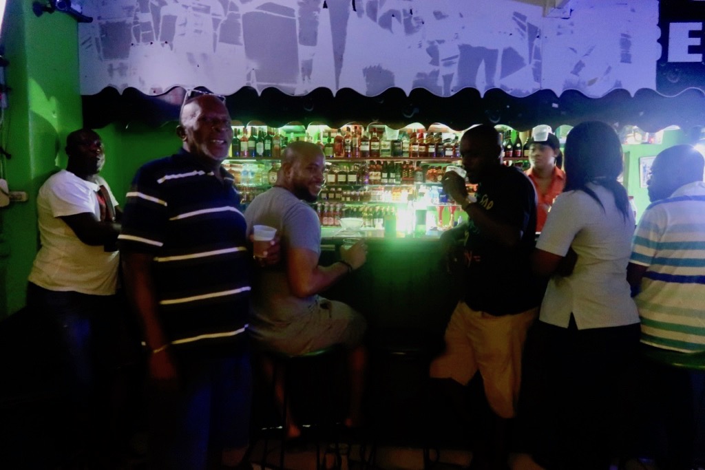 Kermits's bar, Barbados