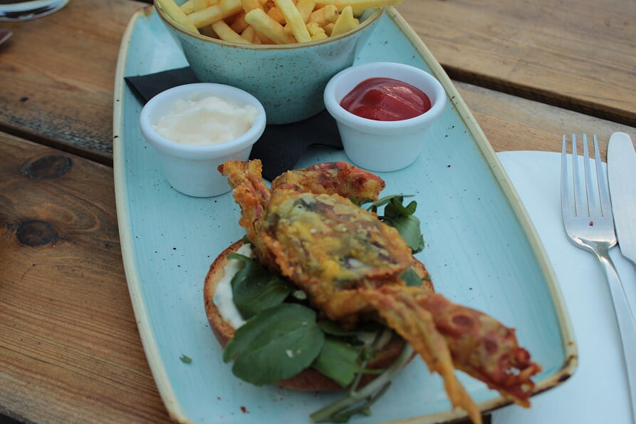 Alexander Pope, Crab burger