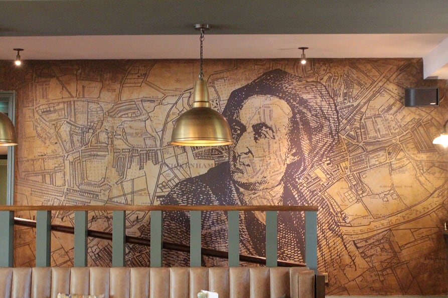 Alexander Pope Pub and Hotel Twickenham, Interior