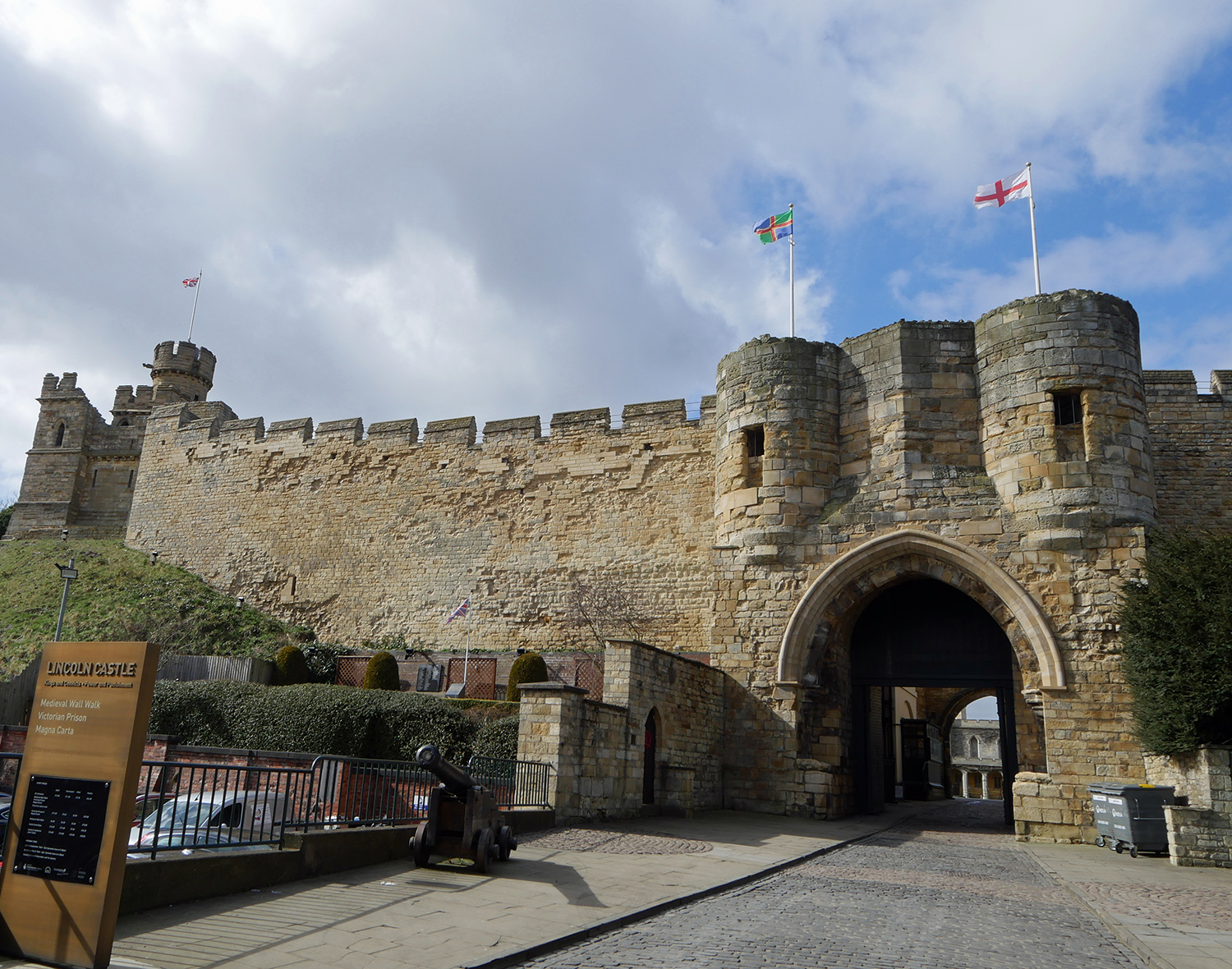 Lincoln Castle Entrance