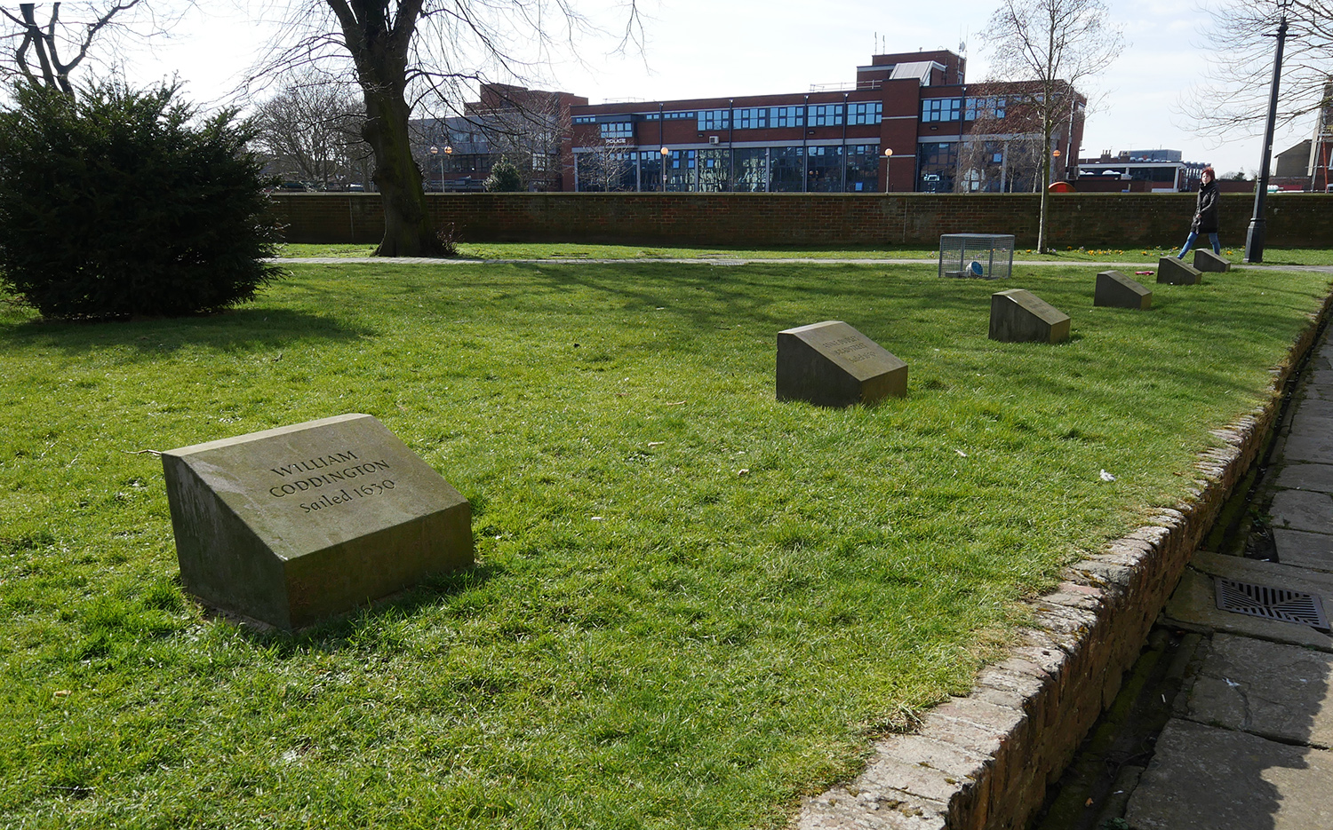 Memorial Stones - Boston Lincolnshire - Mayflower