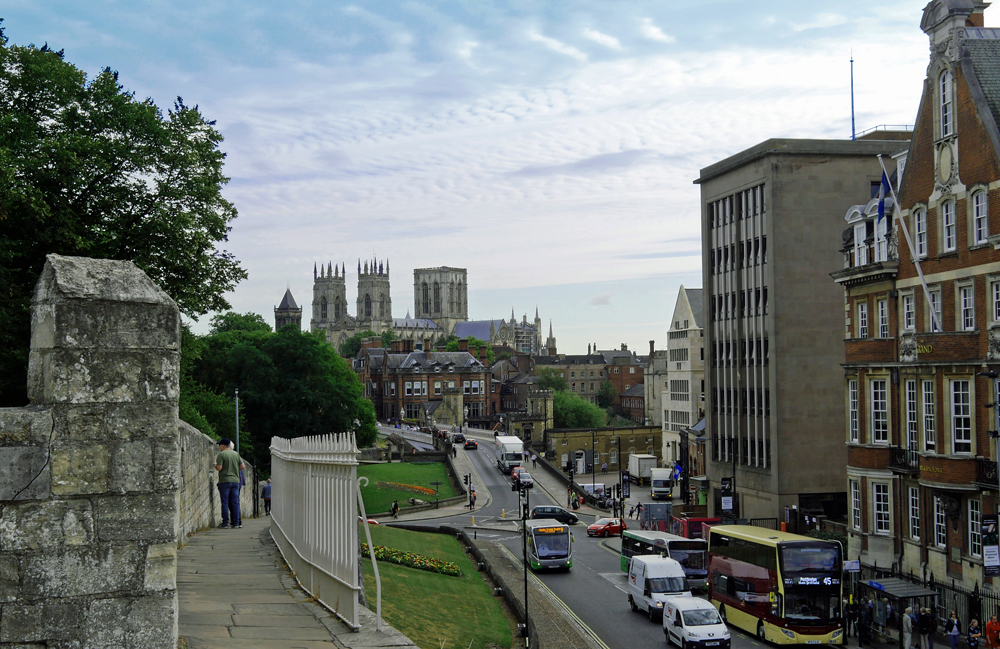 York Minster Grand from City Walls