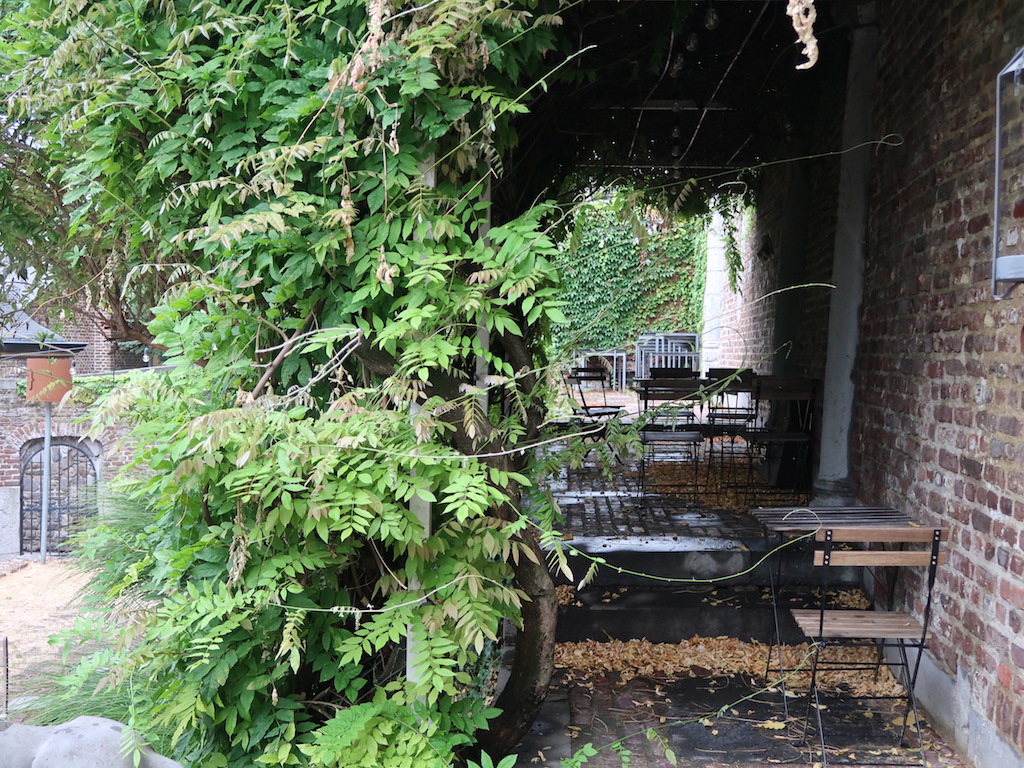 Eating in Liège - Brasserie C garden