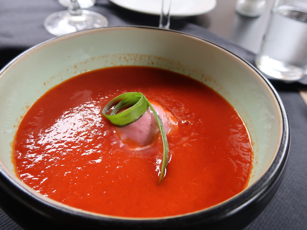 Liège - Brasserie C gazpacho soup