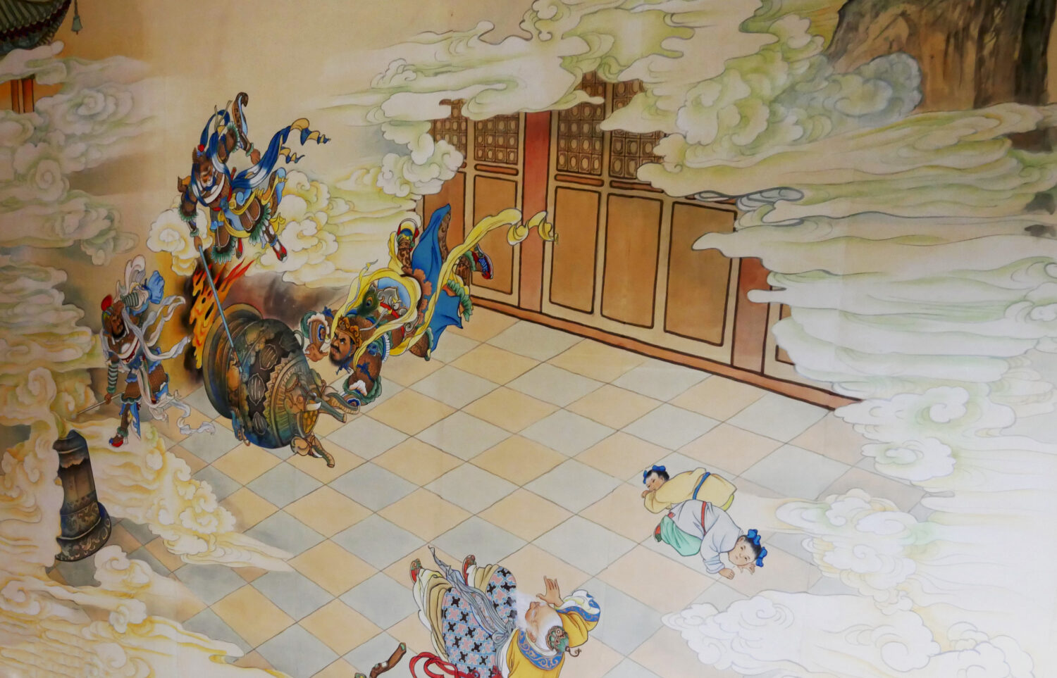 Detail of Wallpaper Arundells Salisbury