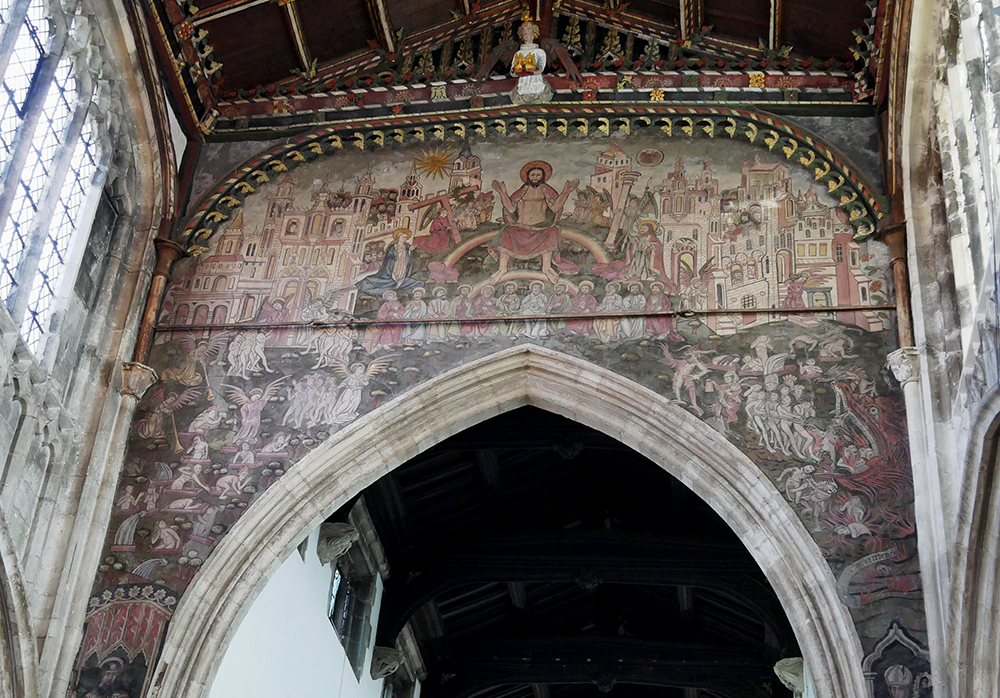 Doom Painting Salisbury Detail - things to do in Salisbury