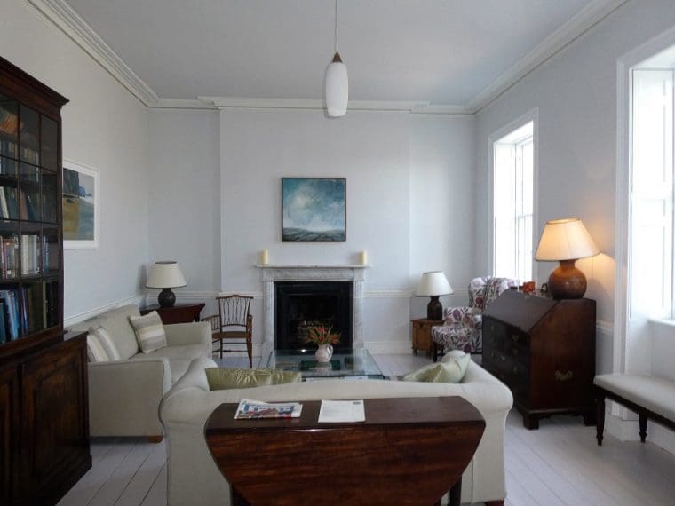 Drawing Room Chapel House Penzance Cornwall