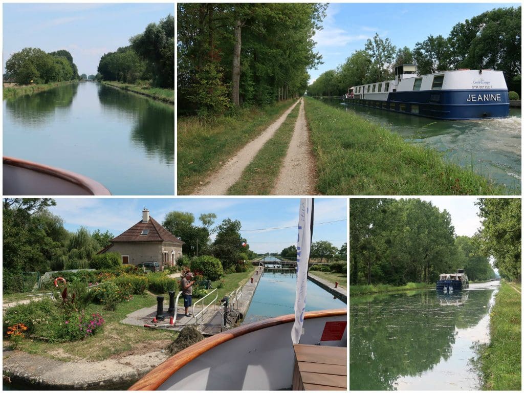 Great Rail Journeys Burgundy River Barge Cruise Towpath Great Rail Journeys Burgundy River Barge Cruise Longecourt en Plaine