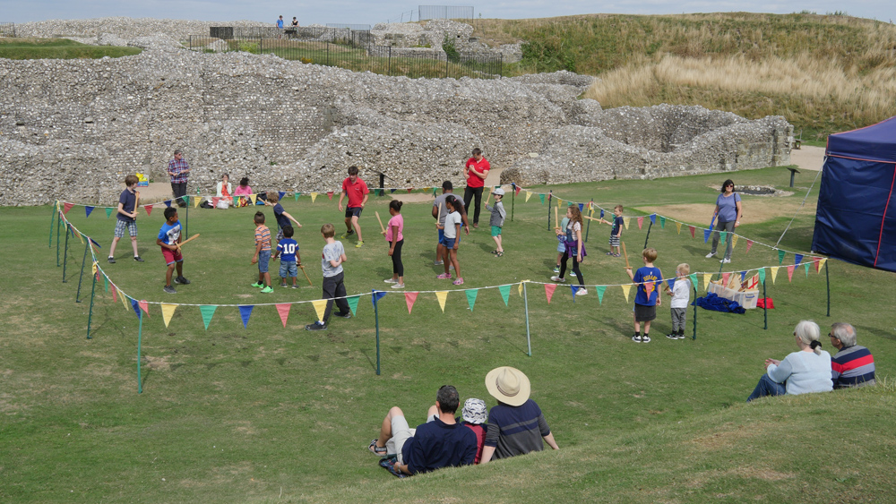 Small Knights at Old Sarum
