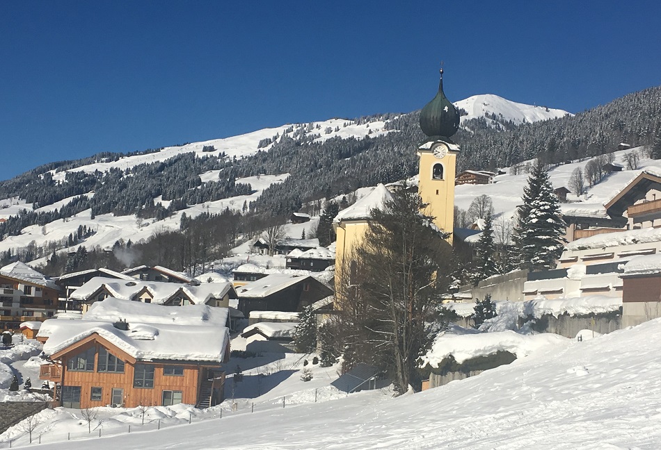 Church Saalbach Austria