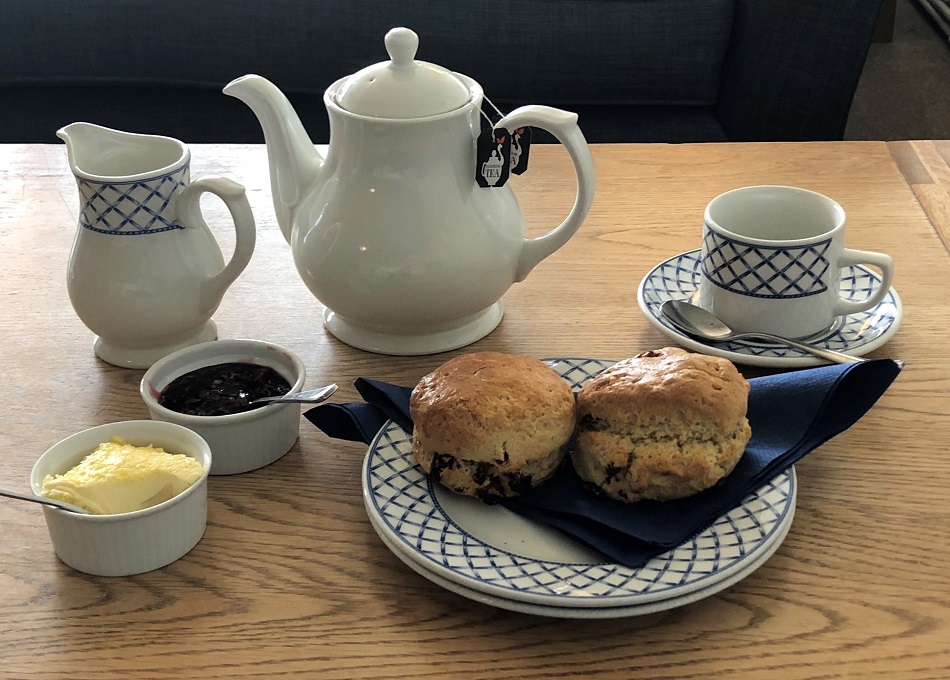 Cream Tea Soar Mill Cove Hotel South Devon