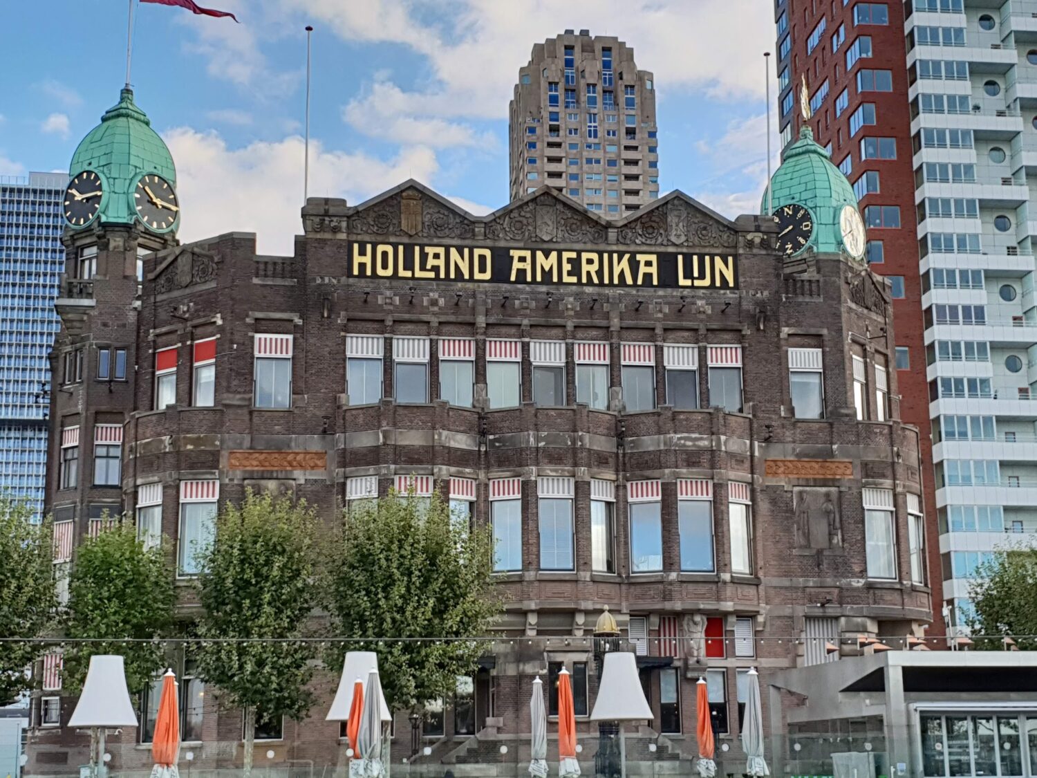Hotel New York, Rotterdam outside view