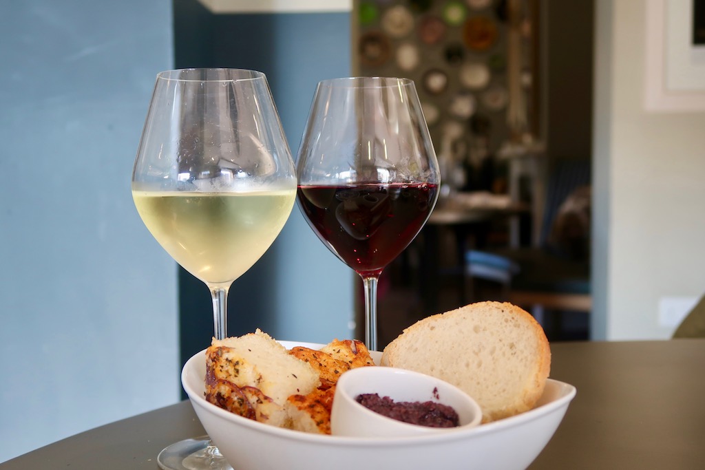 Wine and bread Church Street Tavern Wine and bread Church Street Tavern, Colchester