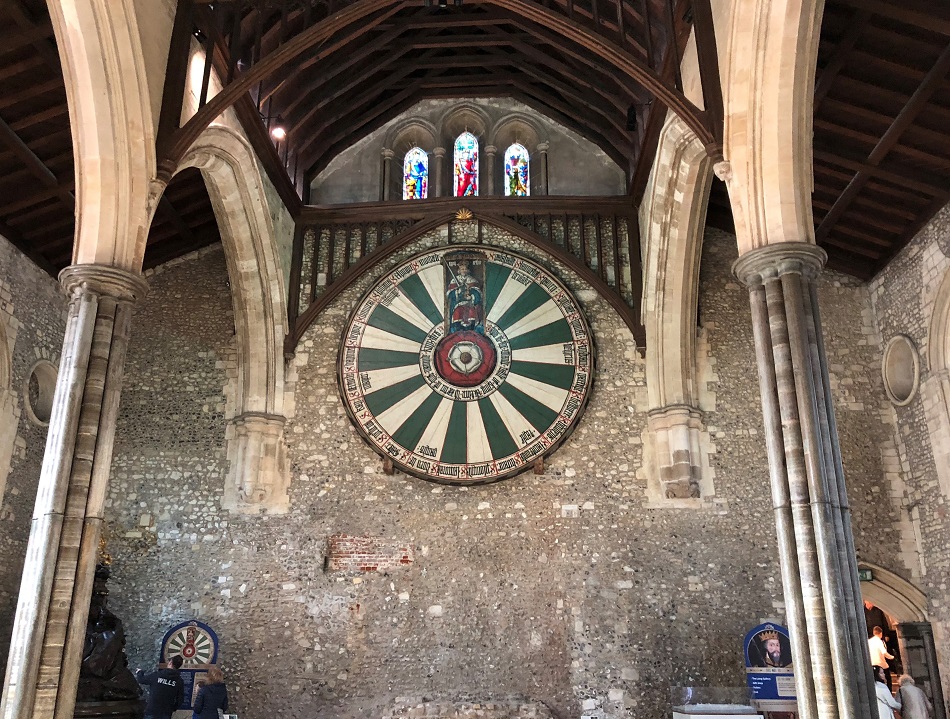 Round Table the Great Hall Winchester Hampshire