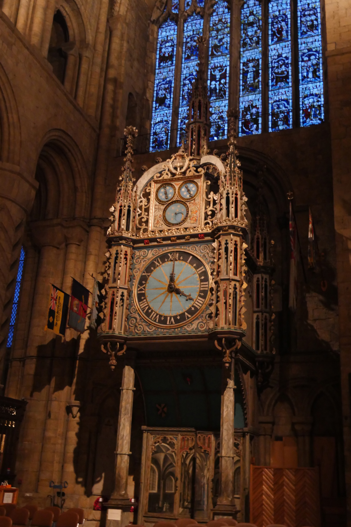16th Century Clock Durham Cathedral