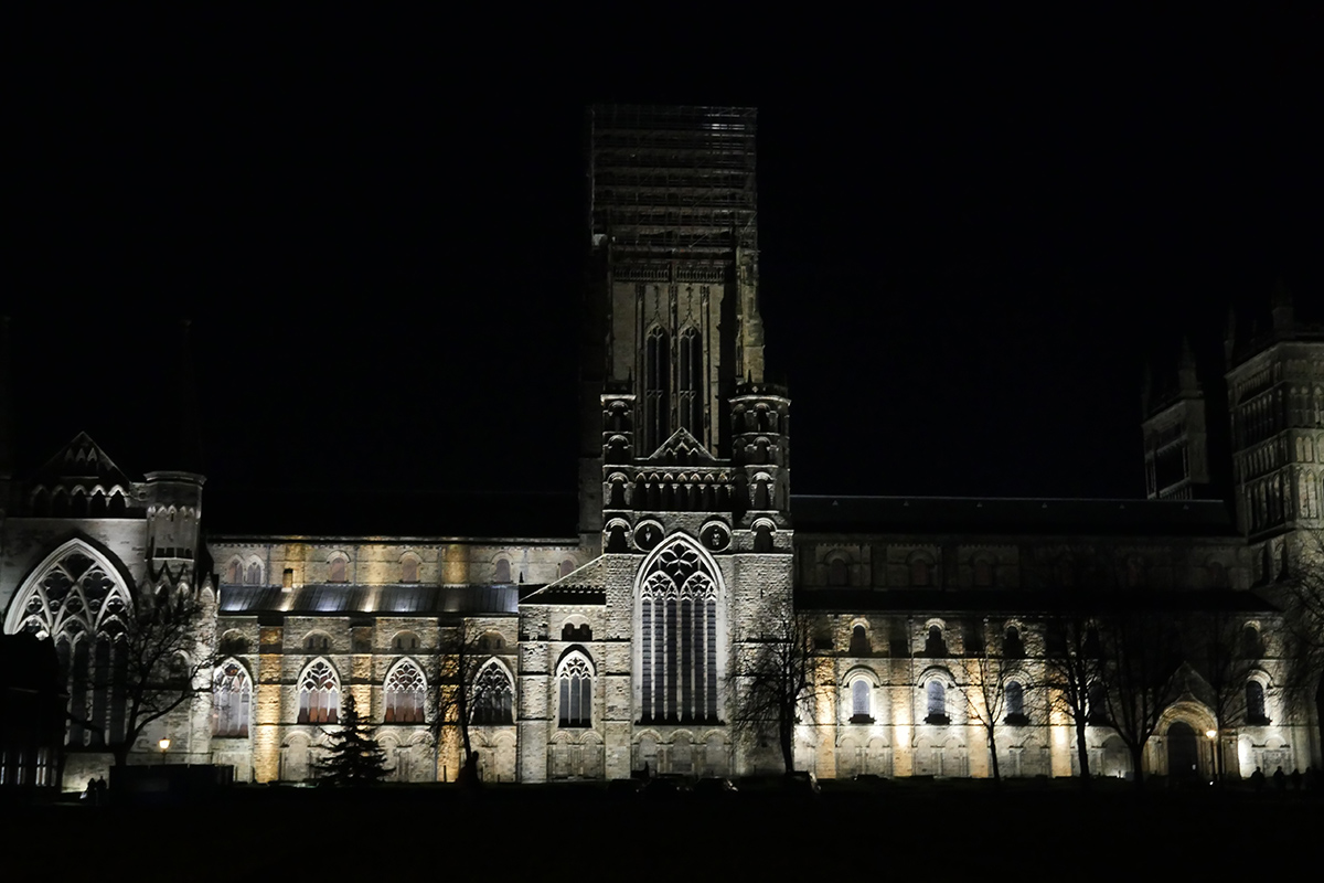 Durham Cathedral at Night