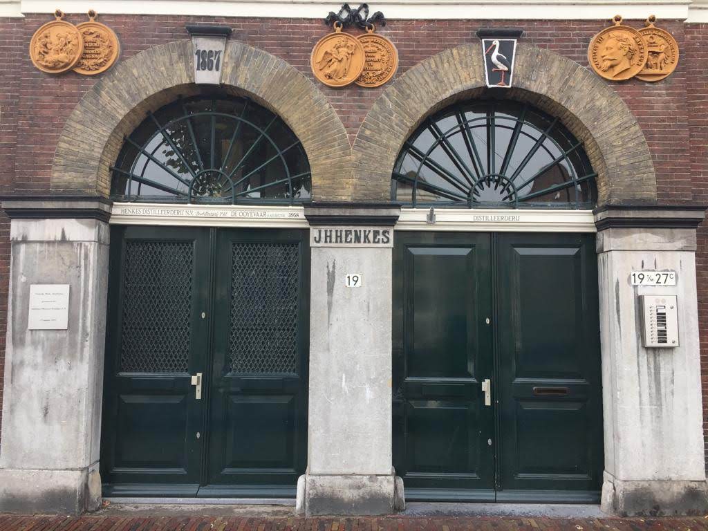 The Mayflower Pilgrims in Delfshaven - Henkes building, Delfshaven