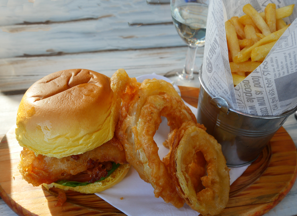Plymouth Fish Burger