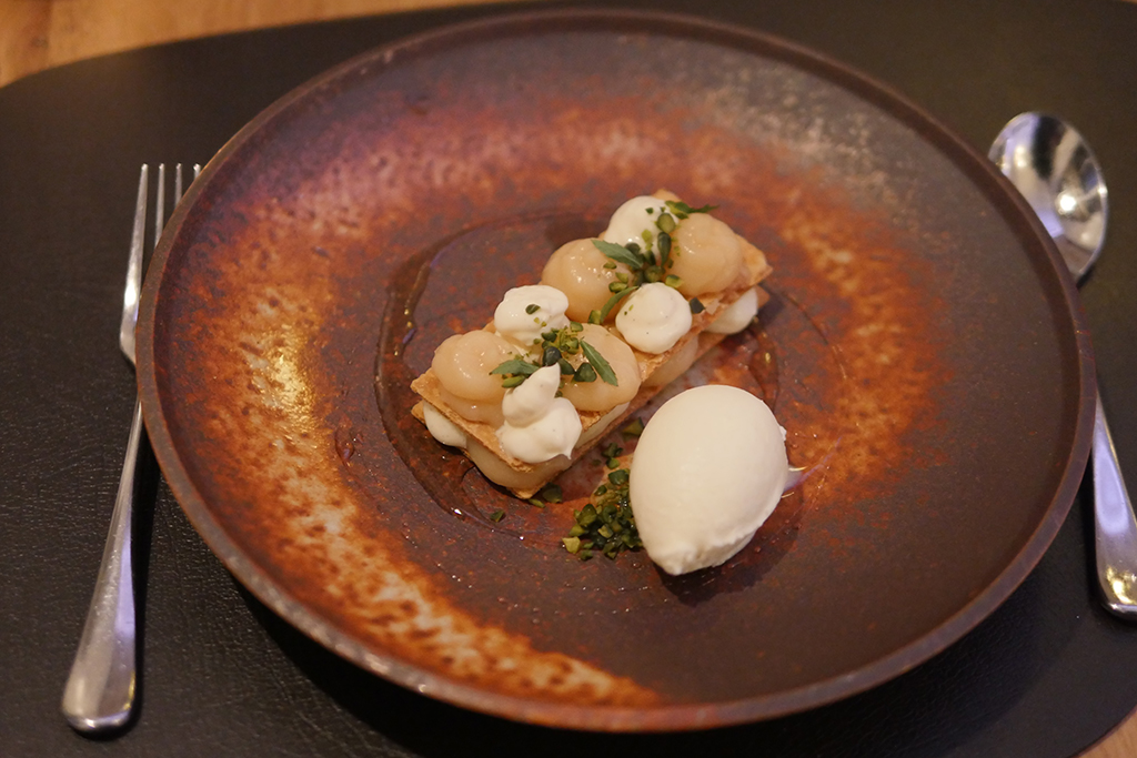 Poached Quince Seaham Hall