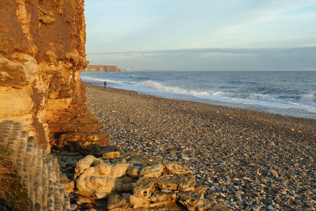 Seaham Glass Beach Cliffs